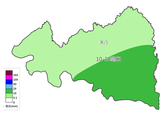 天門7月17日8時(shí)雨情快報(bào)