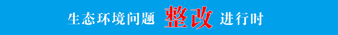 生態(tài)環(huán)境問題整改進(jìn)行時